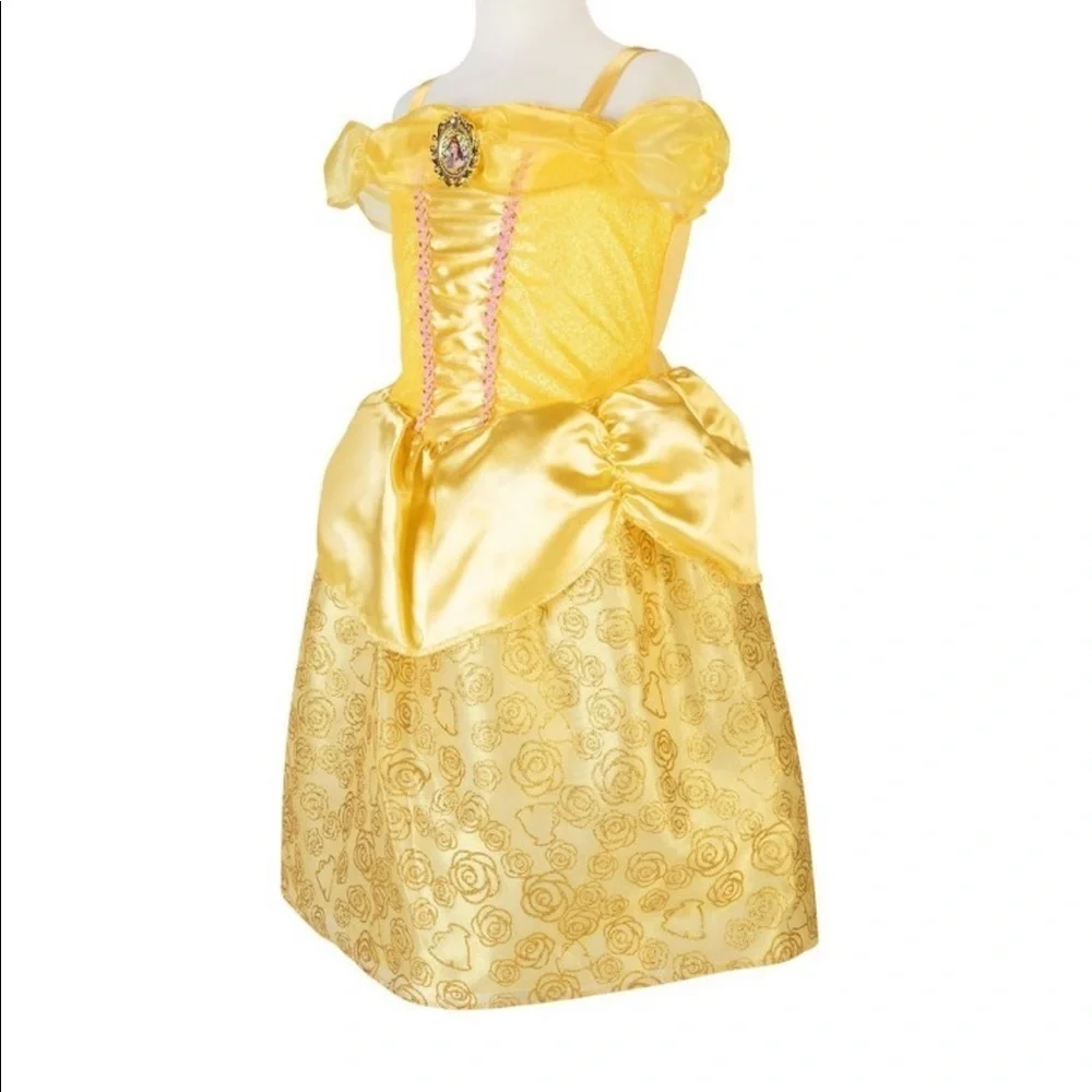 NWOT Disneys princess Belle from beauty & the beast dress 4-6x little girl